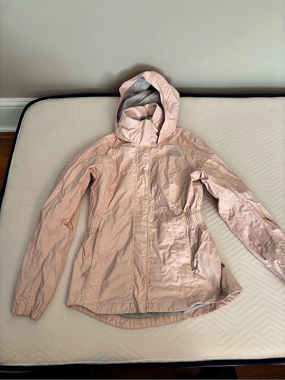 The North Face Antora Rain Jacket Women'Small Pink Jacket Size Small
